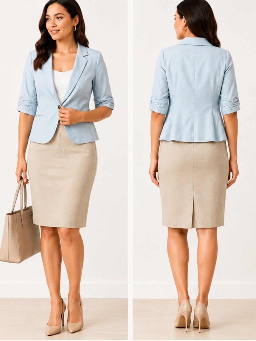 The Limited || Tan Skirt || 0